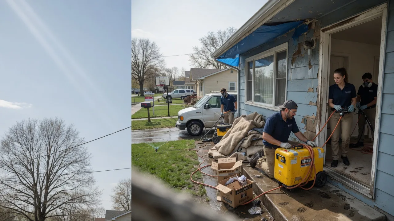 Basement Flood Cleanup in Morral, OH near me
